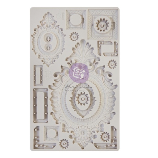 Prima Finnabair 5'' x 8'' Silicone Mould - Grungy Frames